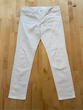 Lilly Pulitzer Worth Skinny Mini White Slim Jeans